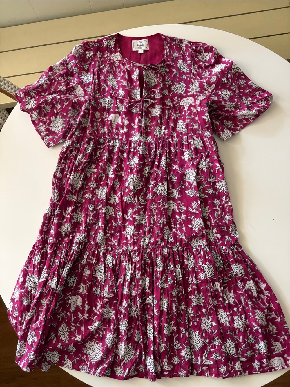 EUC Love Tomas from Evereve Floral Tiered Dress